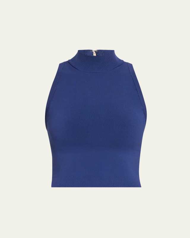 Rydel Mock-Neck Tank Top